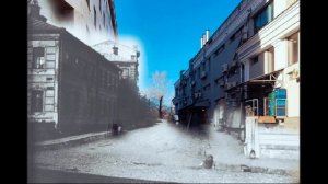 Окрестности улицы Тимура Фрунзе. Уже неузнаваемые ракурсы. Фотосравнение