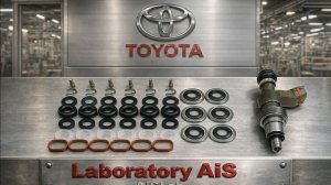 Полный Ремкомплект на 6 инжекторов Z-T01, TOYOTA (D4) 1JZFSE, 2JZFSE,.mp4
