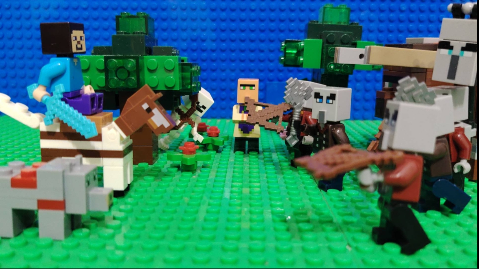 Лего майнкрафт сборник стива