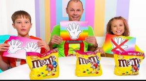 Челлендж без рук с Макс и Катя