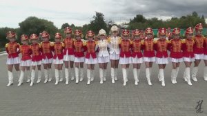 14.09.19 г. Второй фестиваль духовых оркестров «Виват, Коломна! »Ансамбль барабанщиц "Озерчанка".