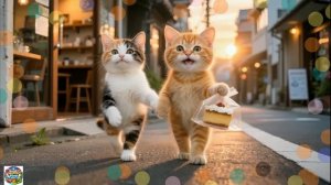 «Отважный кот-странник пришел на помощь умирающей маме бедного котенка