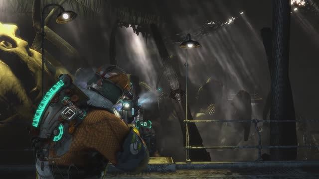 17 Dead Space 3 - Высокая сложность - глава 12 вскрытие - ангар для анатомирования