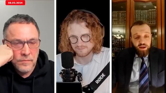 Дебаты между Максимом Шевченко и евреем Михаилом Финкелем (8 февраля 2024)