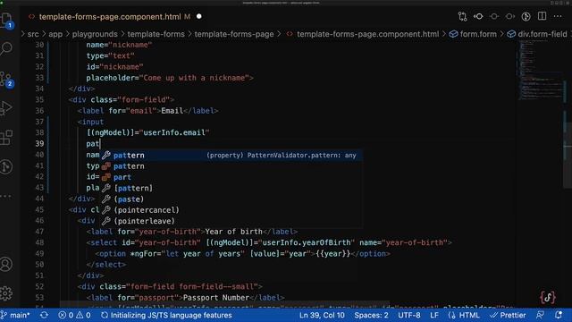 Decoded Frontend - 013 - Applying Validators For The Rest of Controls