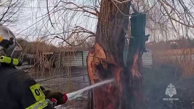 В Донецке сотрудники МЧС России ликвидировали пожар