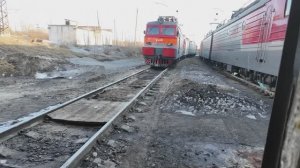 ЖД. Маленький подход локомотивов на ремонт. Спокойная смена. 136/26