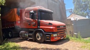 Легенда из Швеции Scania 124