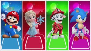 Кто победит в Тайлис Хоп? 🆚 Супер Марио, Эльза Холодное сердце, Щенячий патруль против Соника!