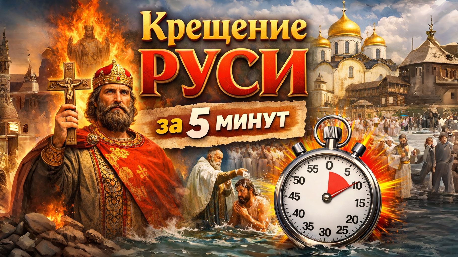 Крещение Руси за 5 минут