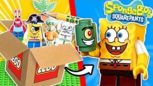 Распаковка загадочных минифигурок LEGO SPONGEBOB…