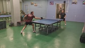 Чирков А. (661) - Дорохов Г. (486) Первая Лига "С" 21.03 настольный теннис Клубный Чемпионат СПб