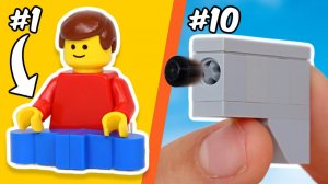 ИДЕИ LEGO ЗА 1 МИНУТУ | Быстрые и крутые постройки для детей