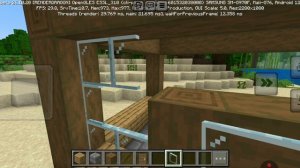 я построил дом в маинкрафте😯