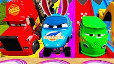 Крутые БОЛЬШИЕ грузовые машинки, мультик смотреть