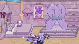 Обустройство фиолетовой комнаты