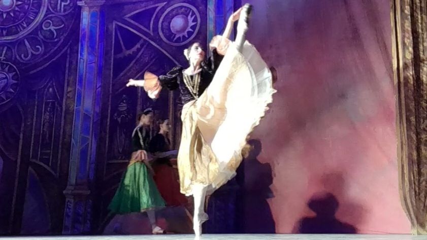 Эсмеральда, вариация - балерина Маргарита Андреева