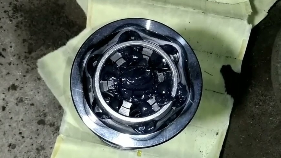 замена правой наружной гранаты #Toyota Camry 30 2004г