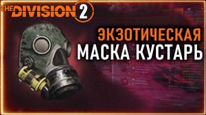 The Division 2 билд кустарь наводчик