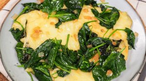 Сыр со шпинатом