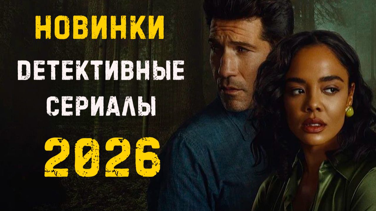 Новые детективные сериалы 2026. Часть 1