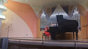 Нехаевская Алиса. И.С.Бах – Концерт для клавесина и  струнных f-moll,  BWV1056 (I часть)