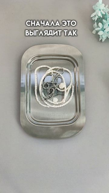 Комплект из перламутра с розами