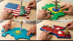 Какую страну вы бы превратили в глину? Компиляция с использованием искусственного интеллекта