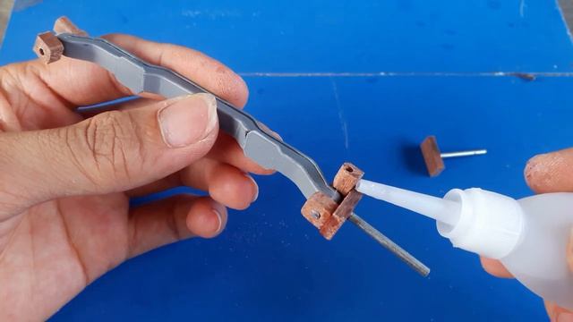 Изготовленная модель передней тележки из ПВХ | Радиоуправляемый грузовик.