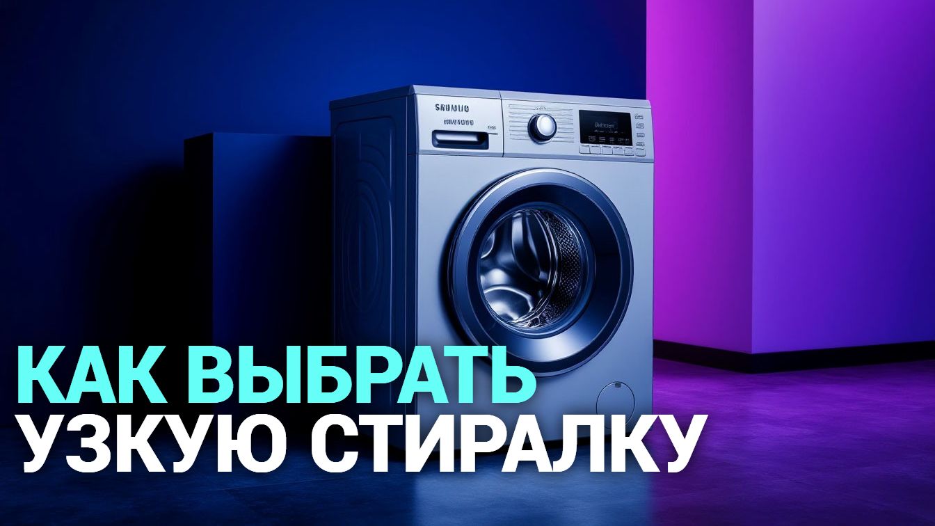 5 причин купить узкую стиральную машину в 2026 — рейтинг лучших моделей года