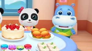 Панда. Панда Автобус. Школьный автобус. Для детей. Детям