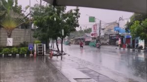 Суперсильный дождь в Индонезийской деревне☔⛈️