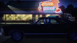 Сэм и Дин попали в мир Скуби Ду