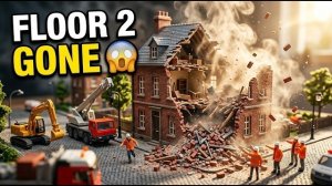 Своими руками обрушение и восстановление мини-кирпичного таунхауса Экстренное спасение