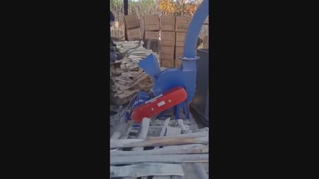 Рубительная машина (измельчитель древесины) ИД-400 с электромотором