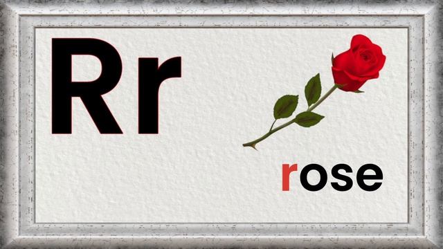 Rr Letter (ABC) - The Alphabet  // Phonics