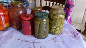 Баночные заготовки и в гости