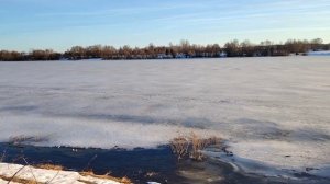 Весенняя картина на Оке (22 марта)