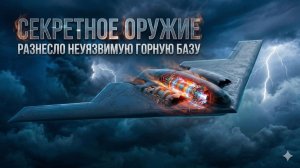 Они смеялись над самой мощной бомбой США, пока B-2 не показали, как ломают гору
