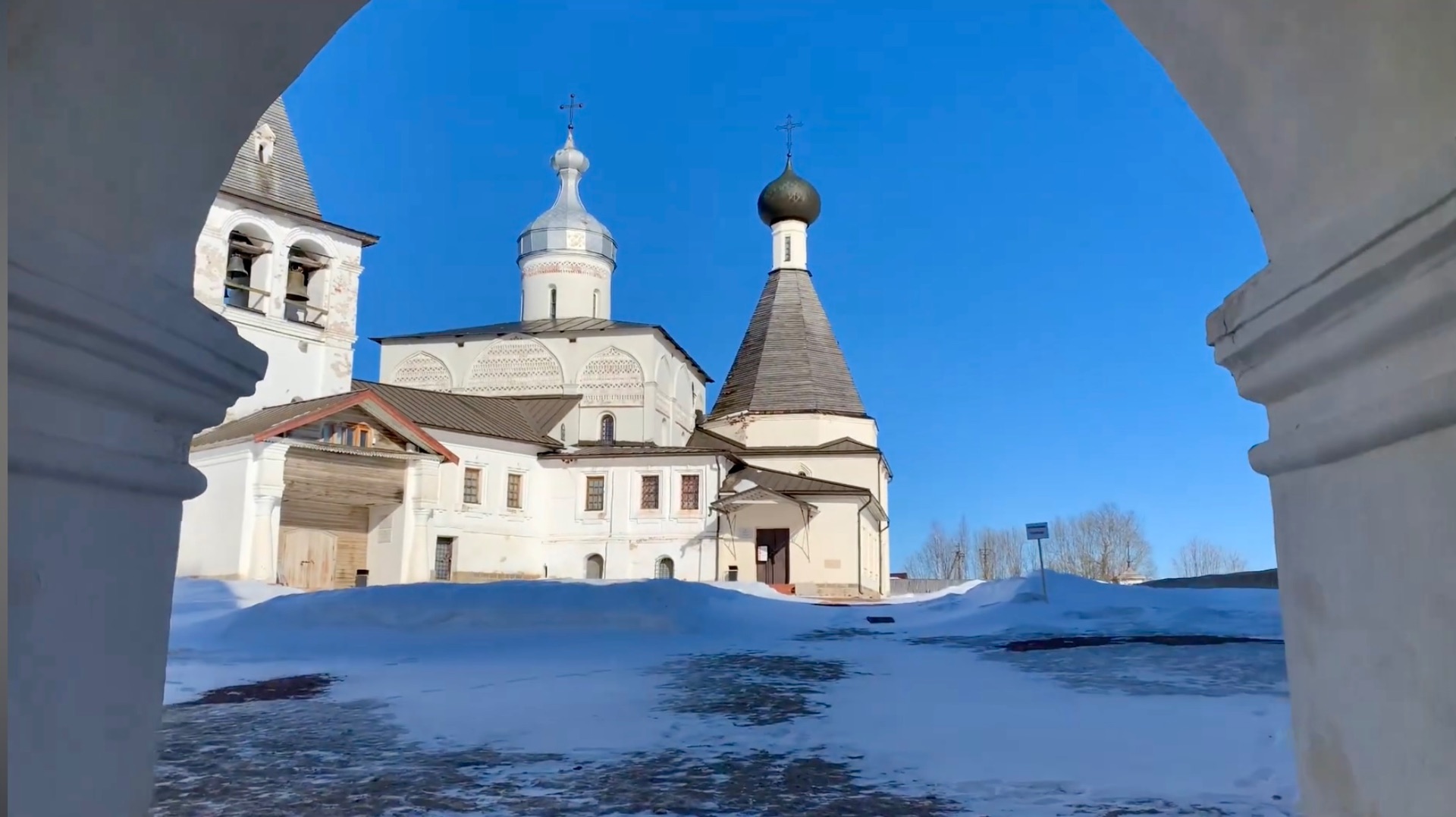 Ферапонтово Монастырь Музей фресок Дионисия Вологодская обл