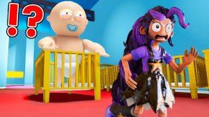 Лили Лавбрейдс играет в Побег из ДЕТСКОГО САДА в Roblox (ОББИ)