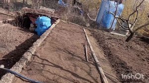 У НАС НА ДАЧЕ. РАБОТА КИПИТ. ПОСЕВНАЯ ПОЛНЫМ ХОДОМ. 22 МАРТА.