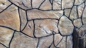 Цоколь. Арт-бетон