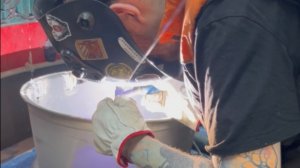 Tig сварка руля)