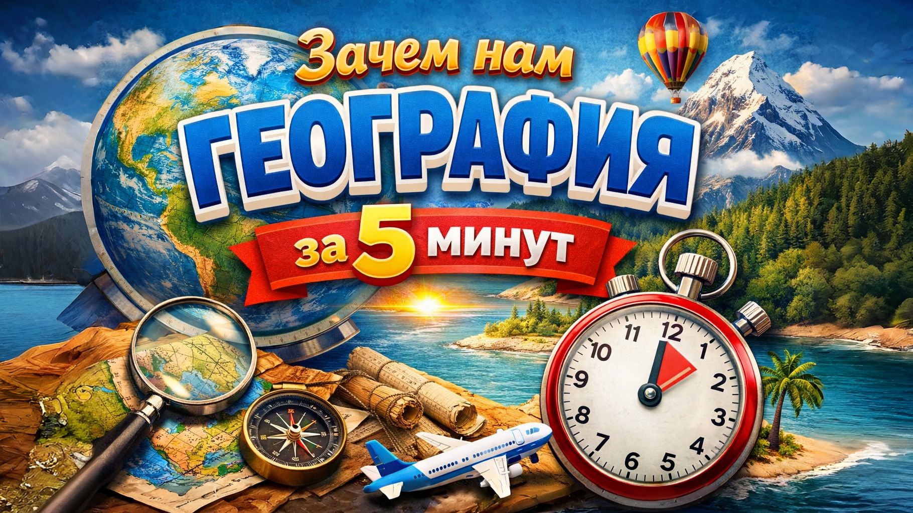 Зачем нам география за 5 минут