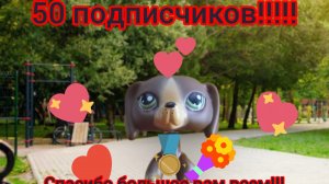 50 подписчиков больше спасибо вам всем