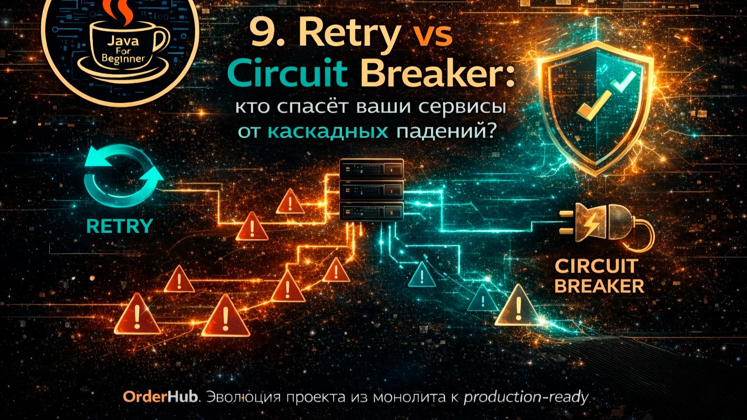 9. Retry vs Circuit Breaker: кто спасёт ваши сервисы от каскадных падений?