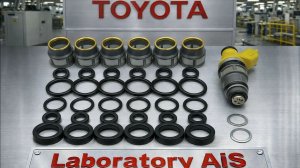 Полный Ремкомплект на 6 инжекторов,рампы Z-T08, TOYOTA 1JZGTE,2JZGTE ,.mp4
