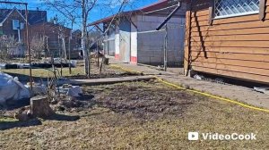 Обзор  участка у родителей ❤️Жарим сочный шашлык🍖