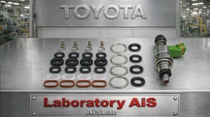 Полный Ремкомплект на 4 инжектора Z-T02, TOYOTA (D4) 1AZFSE,mp4